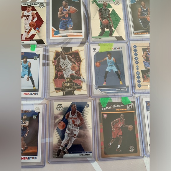 NBA Rookie Card Lot of 24 - Zion, Ja, Og, Pascal, RJ, MPJ, Herro, JJJ, and Fall - Picture 7 of 11